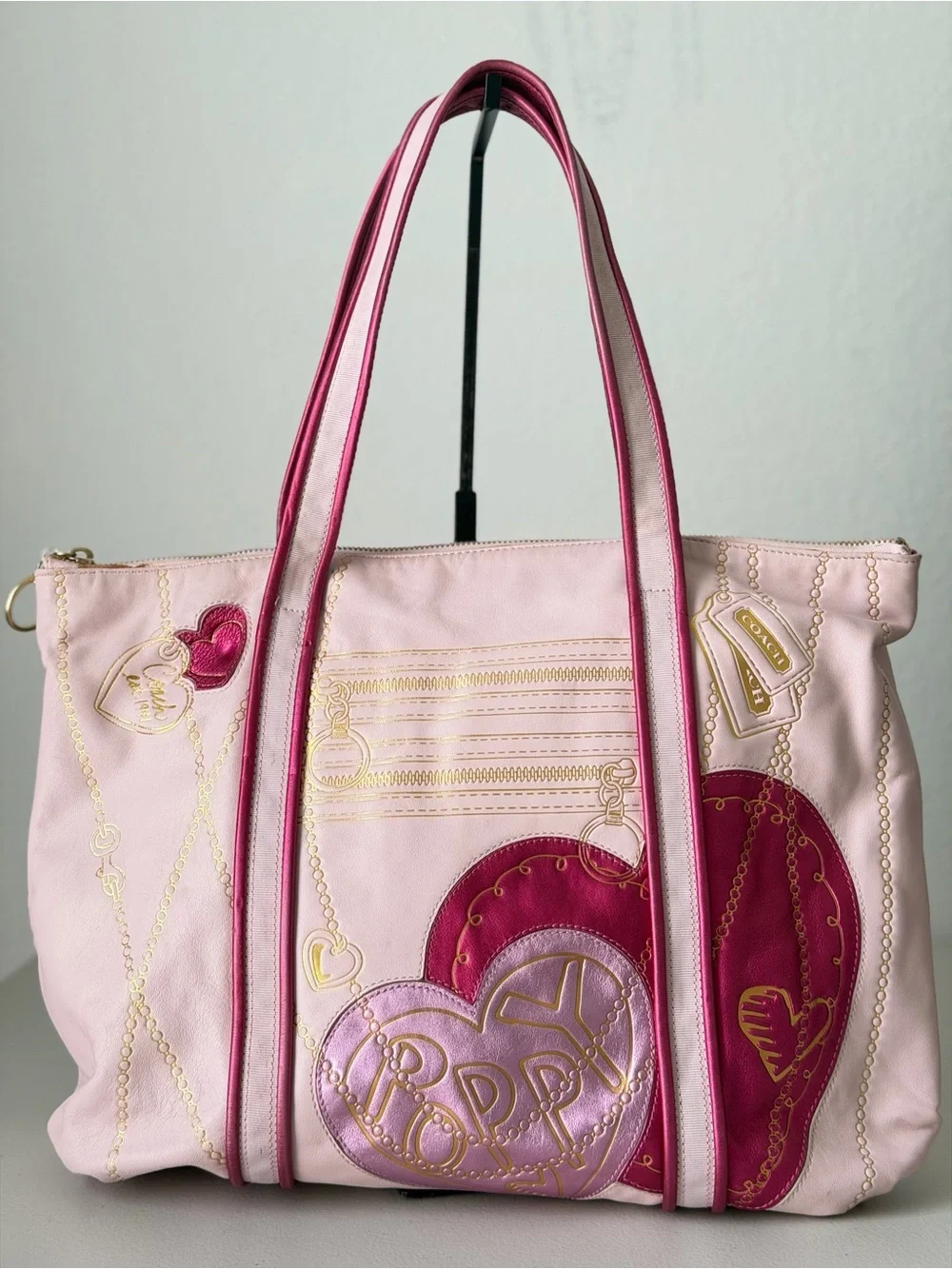 Coach Poppy Tote - Picture 1 of 1
